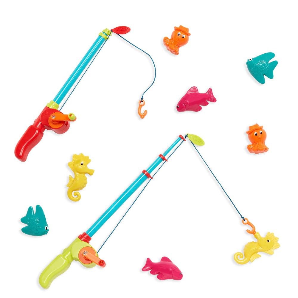 B. Toys by Battat] Little Fisher's Kit - Fishing Play Set