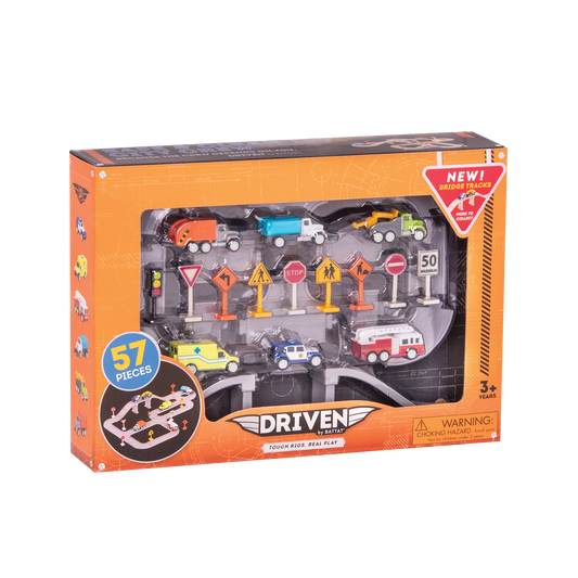 Safe & Clean City Crew Playset (57pc) Pocket Series