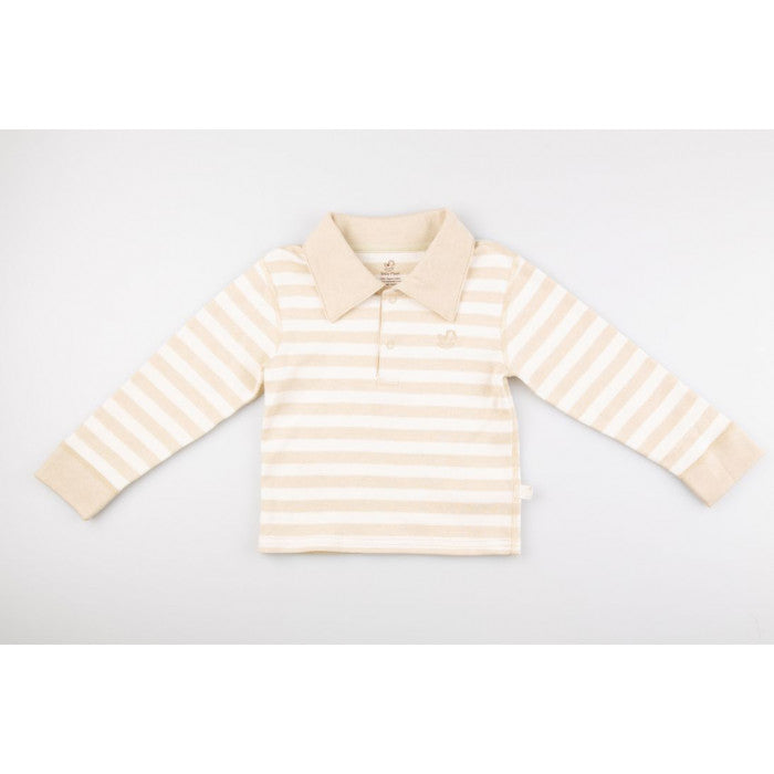 Long Sleeve Baby Top with Collar