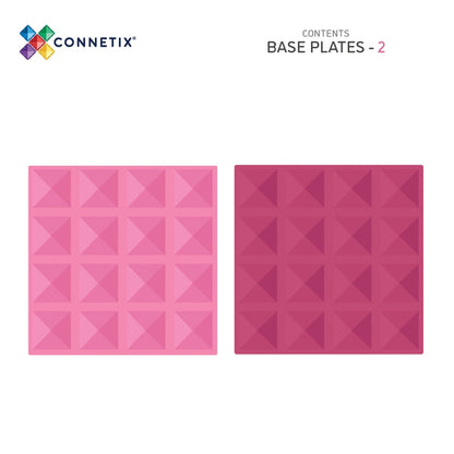 Pastel Pink & Berry Base Plate - 2 Pieces