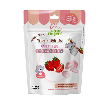 Little Fingers Freeze Dried Yogurt Melts - Strawberry