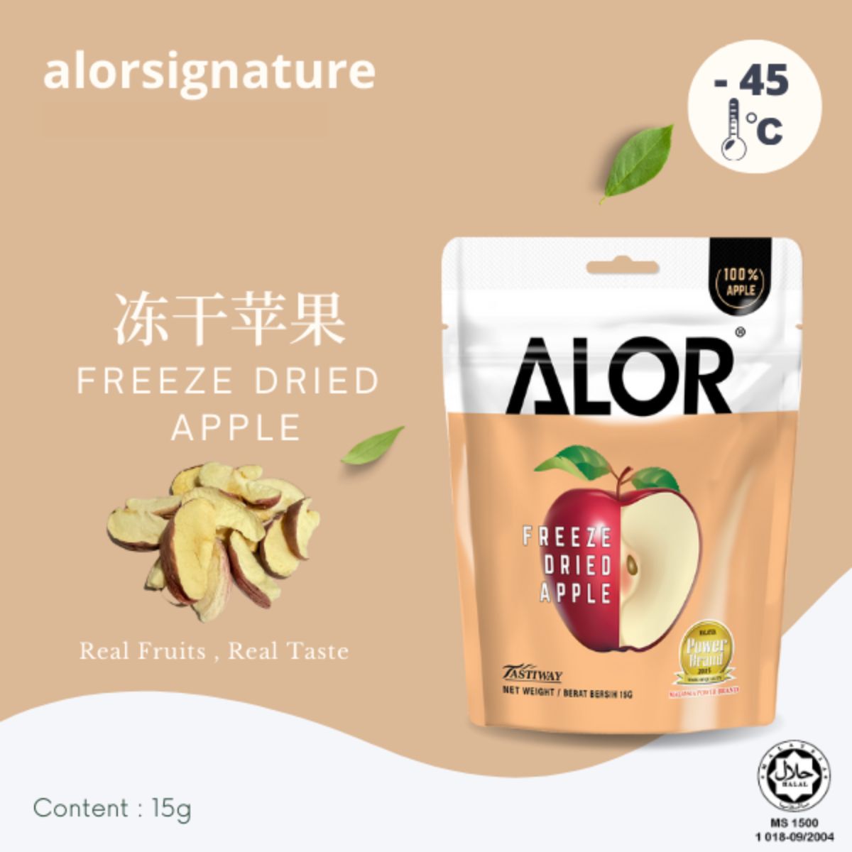 Freeze Dried Fruits - Apple