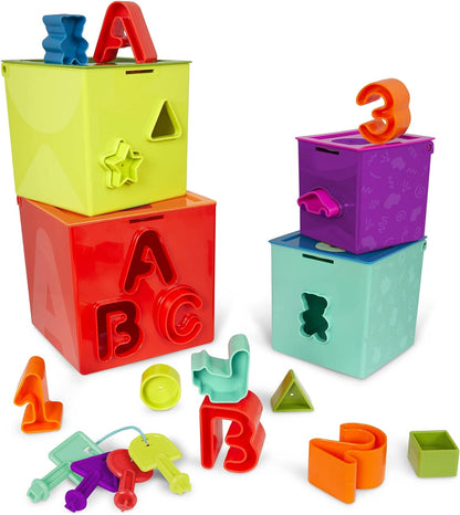 Lock & Learn Activity Cubes