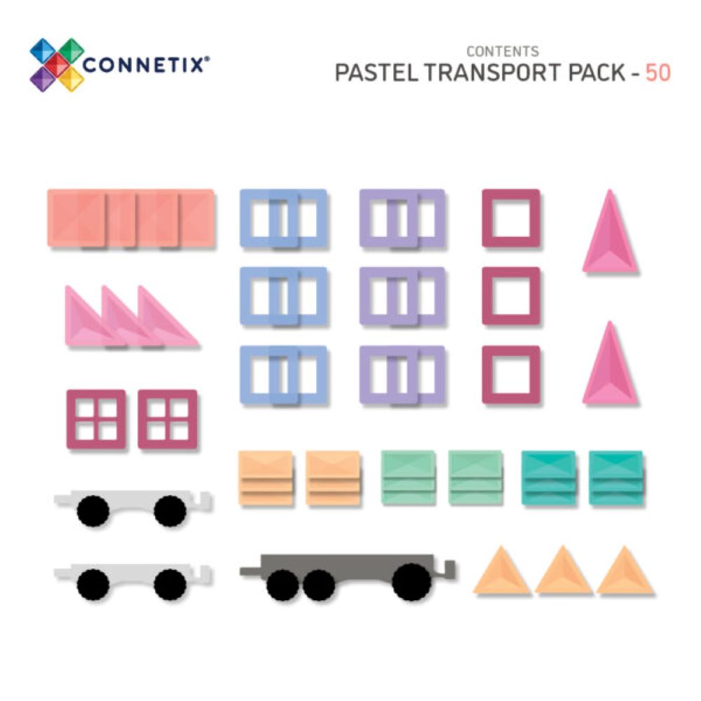 Pastel Transport Pack - 50 Pieces