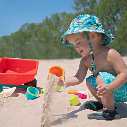 [B. Toys by Battat] Wheelbarrow Wonders with Gardening Tools Kids Set