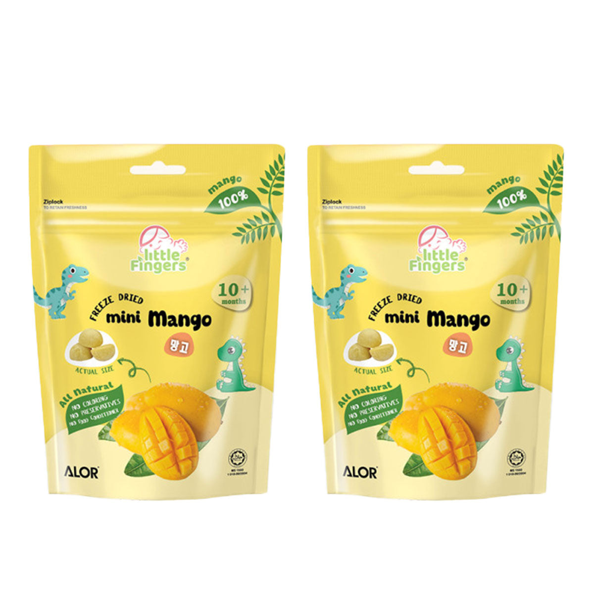 Little Finger Freeze Dried Mini Fruit - Mango