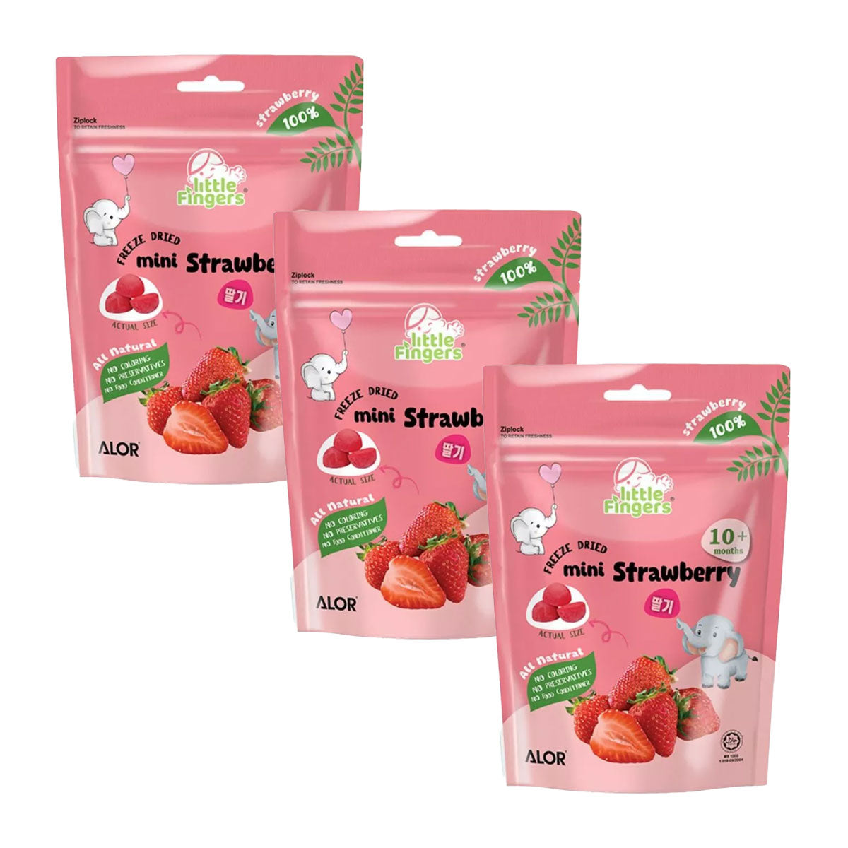 Little Finger Freeze Dried Mini Fruit - Strawberry