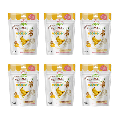 Little Fingers Freeze Dried Yogurt Melts - Banana