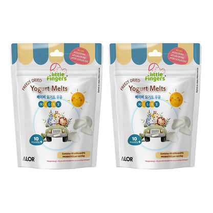 Little Fingers Freeze Dried Yogurt Melts - Milk