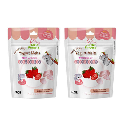 Little Fingers Freeze Dried Yogurt Melts - Strawberry