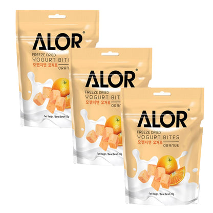 Freeze Dried Yogurt Bites - Orange