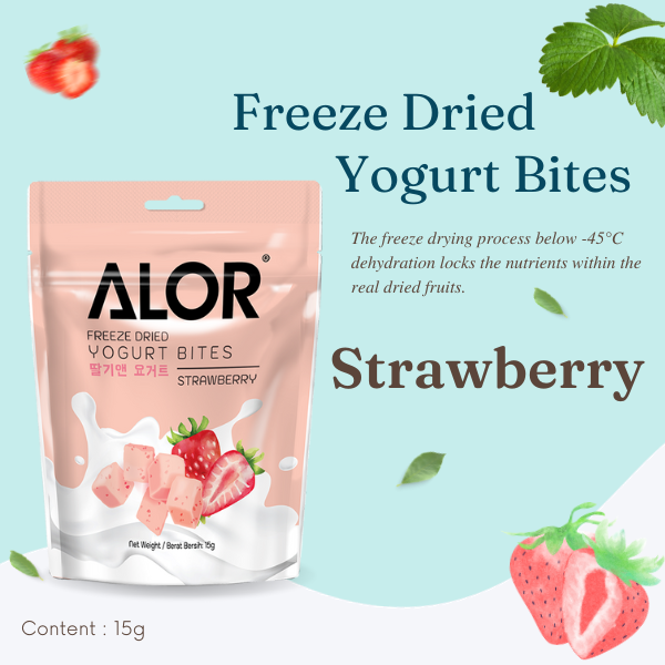 Freeze Dried Yogurt Bites - Strawberry