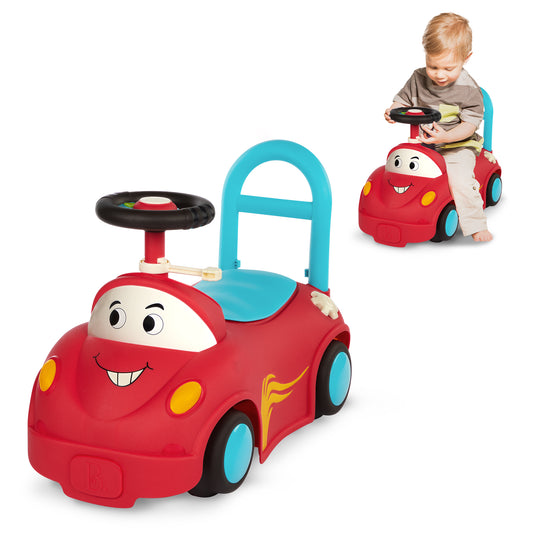 Rollin’ Riders – Freddy Zoom Ride-On Race Car