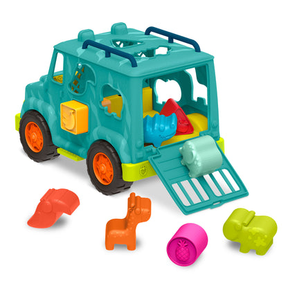 Happy Cruisers Rollin’ Animal Rescue Shape Sorter Truck