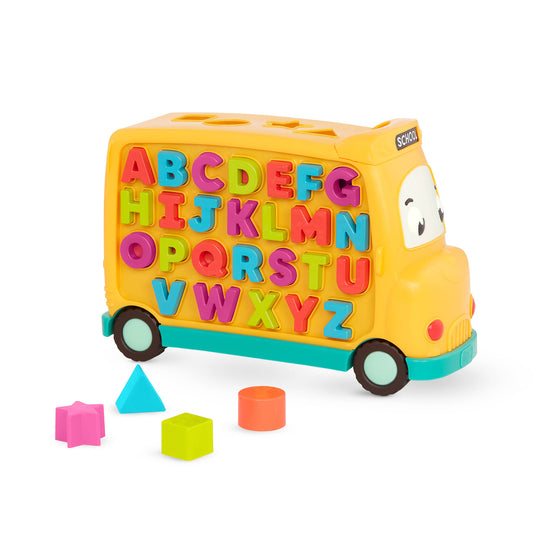 AlphaBus Educational Toy School Bus