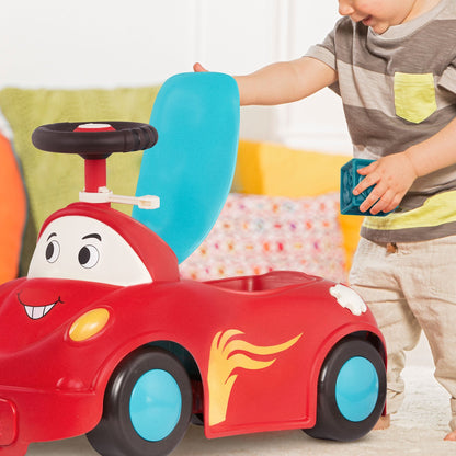 Rollin’ Riders – Freddy Zoom Ride-On Race Car