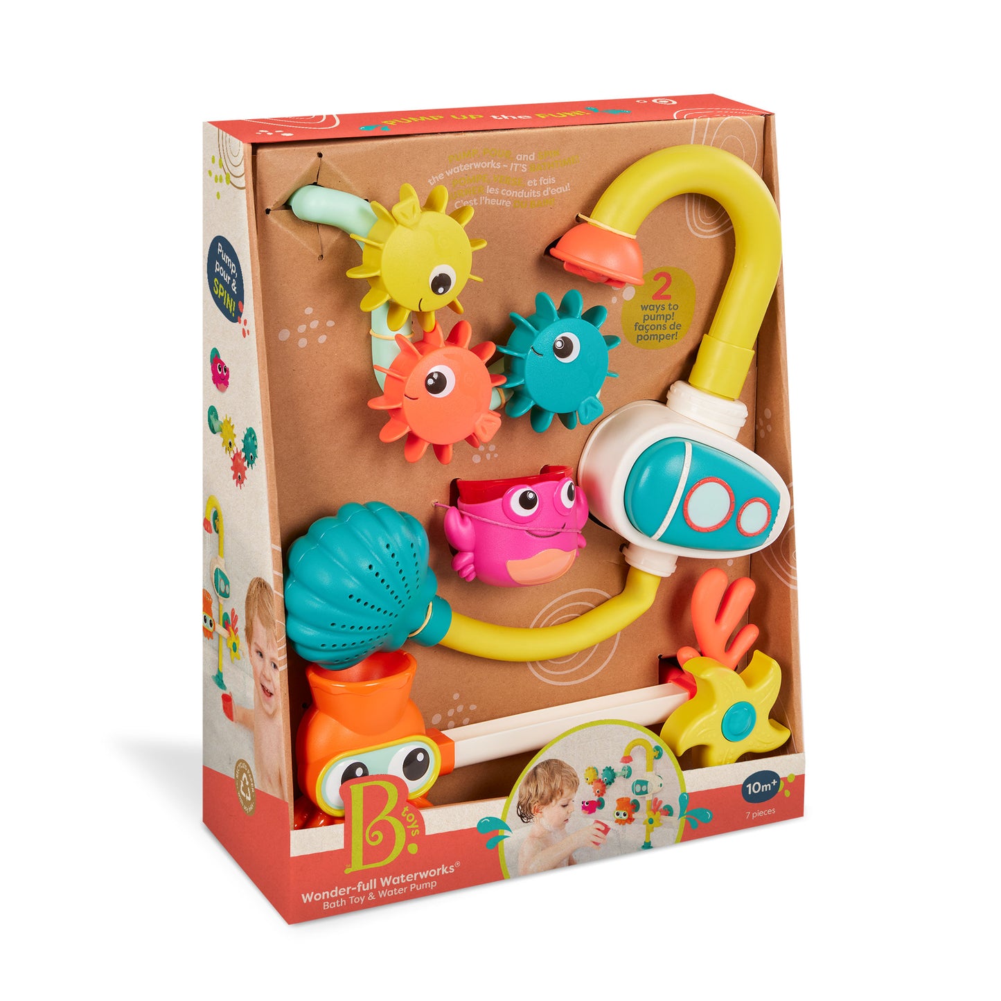 Wonder-full Waterworks Bath Pump Toy