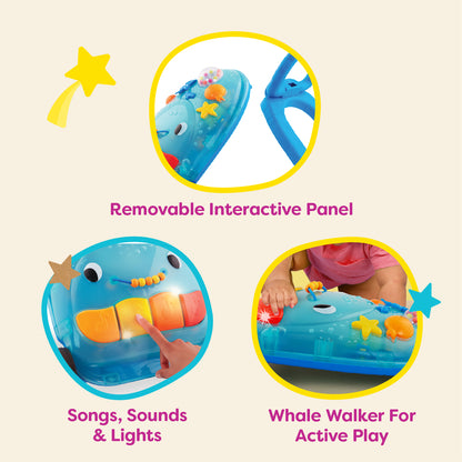 Walk ‘n’ Play Musical Whale Activity Walker