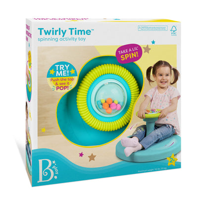 Twirly Time Spinning Activity Toy