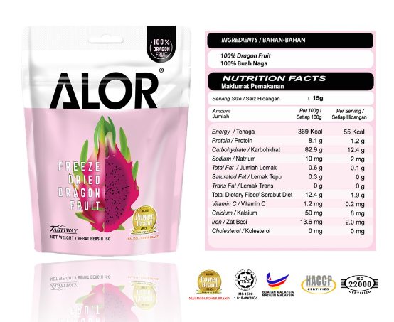 Freeze Dried Fruits - Dragon Fruit