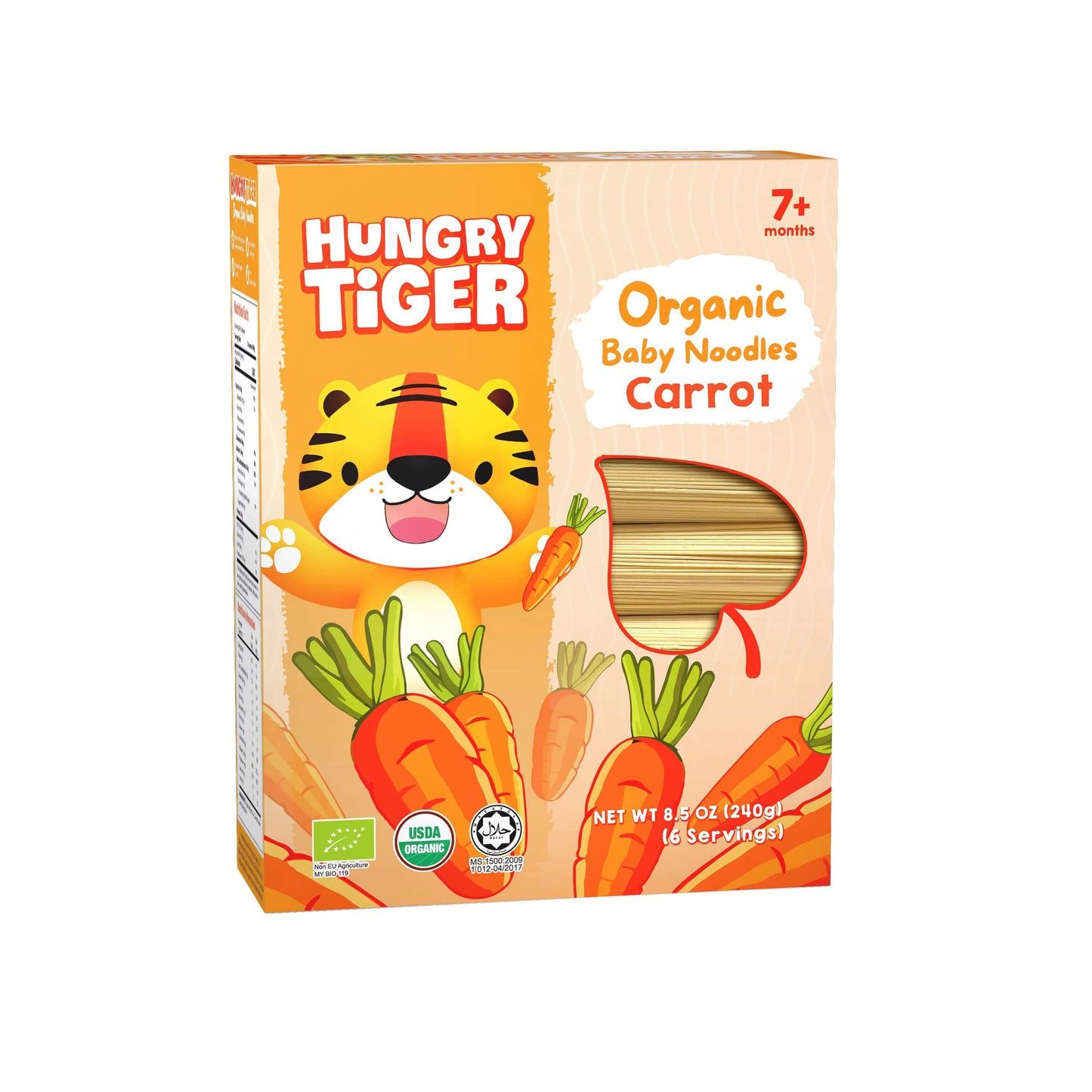 Organic Baby Noodles - Carrot