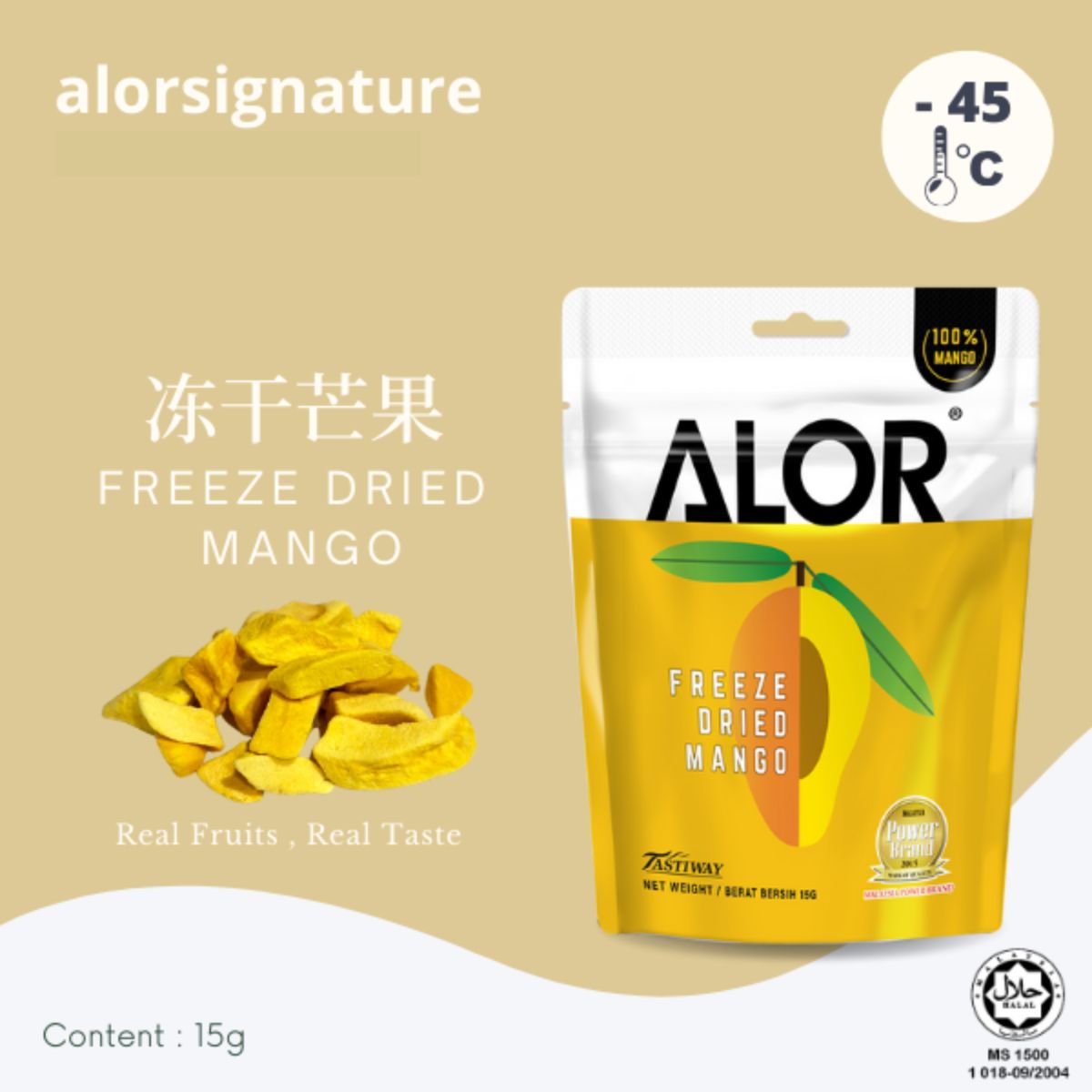 Freeze Dried Fruits - Mango