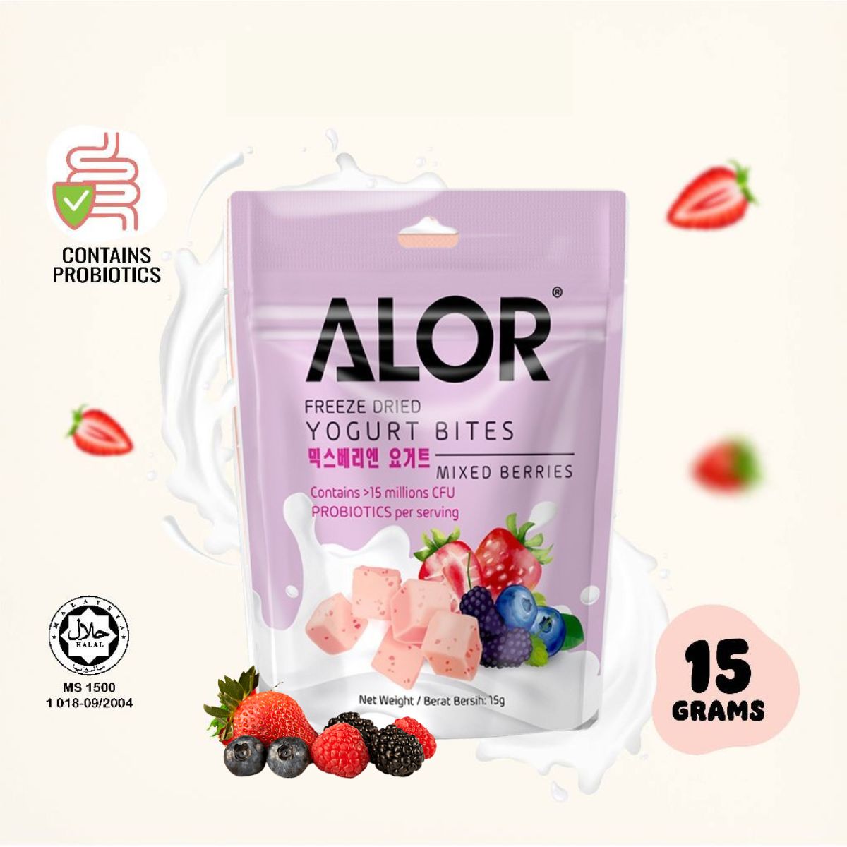 Freeze Dried Yogurt Bites - Mixed Berries