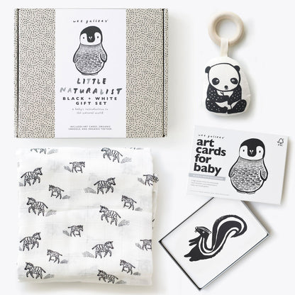 Little Naturalist Gift Set - Black & White