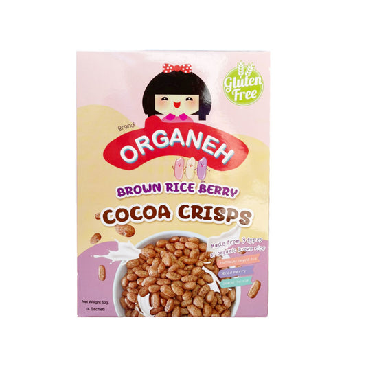 Brown Rice Berry Cocoa Crisps Healthy Baby & Kids Snacks