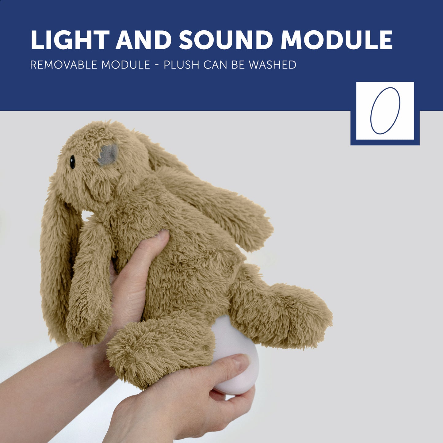 Baby Sleep Soother with Nightlight - Ro The Rabbit