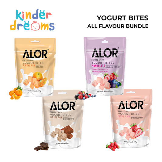 Freeze Dried Yogurt Bites - All Flavor Bundle (4 pack x 15g)