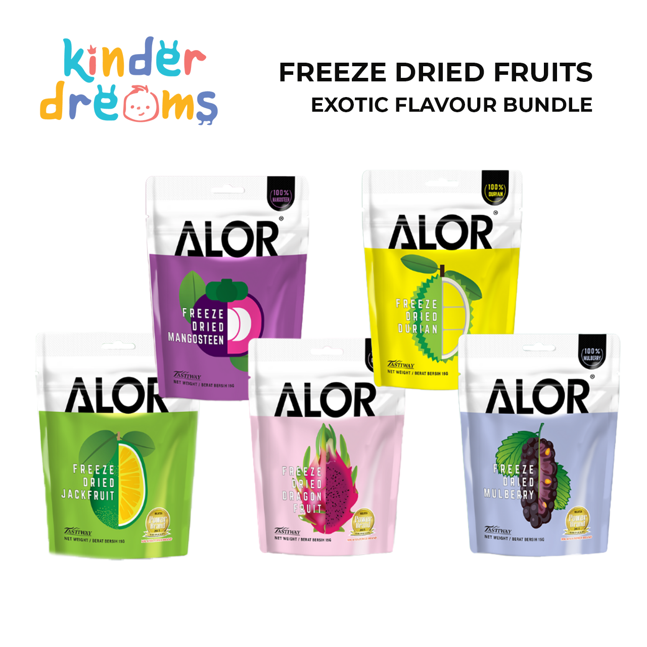 Freeze Dried Exotic Fruit Snack Bundle