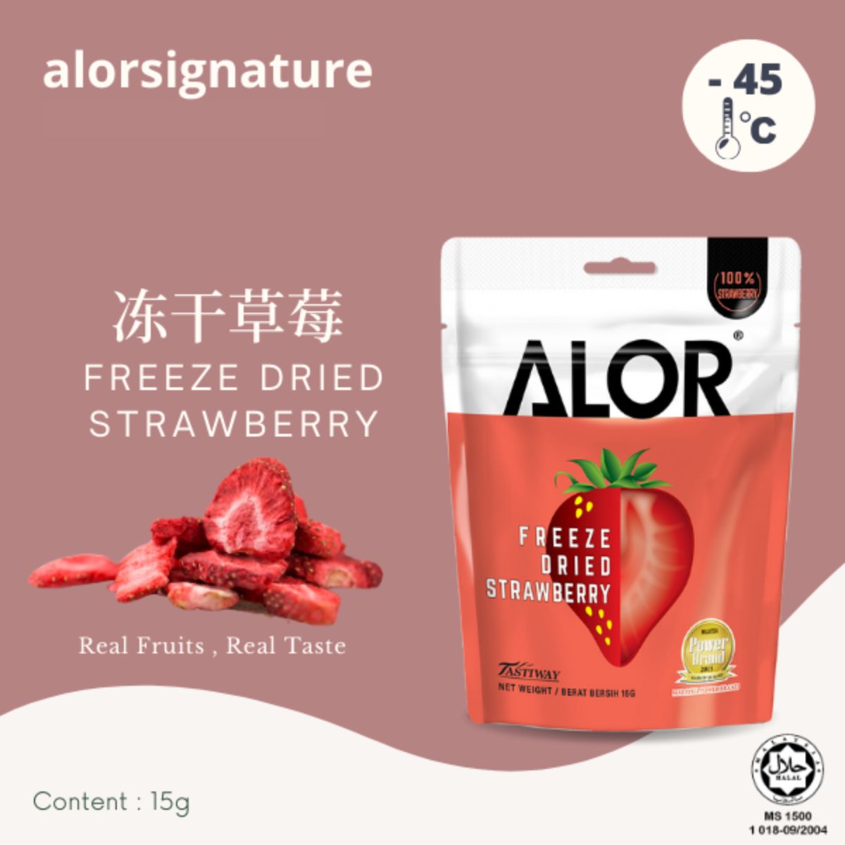 Freeze Dried Fruits - Strawberry