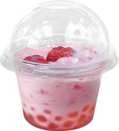 No Bake Strawberry Milkshake & Boba Kit