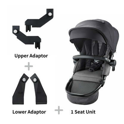 Black DLX Stroller Accessories (1 Set)