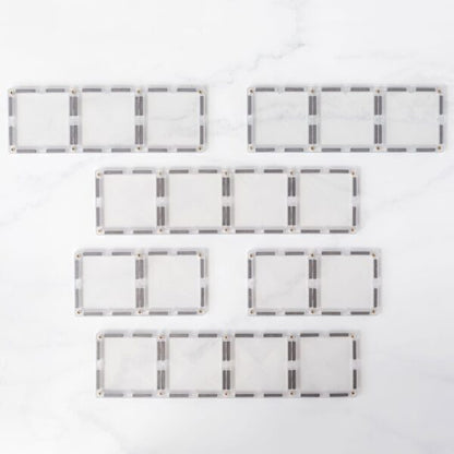 Clear Rectangle Pack - 12 Pieces