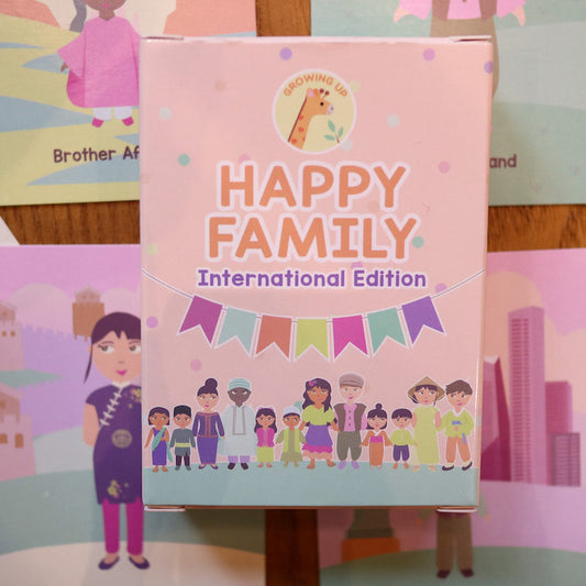 Educational Card Game – Happy Family