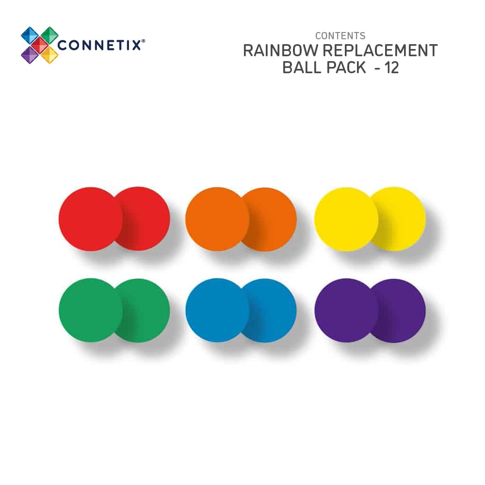 Rainbow Ball Pack - 12 Pieces