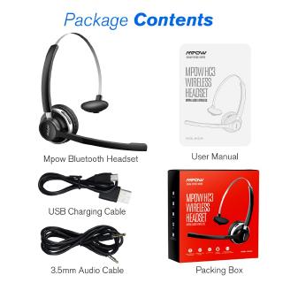 HC3 Business Bluetooth Headsets with Microphone