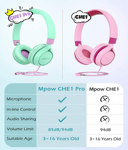 CHE1 Pro Kids Foldable Headset