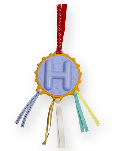 Baby Teething Teether Rattle Shaker - Letter H