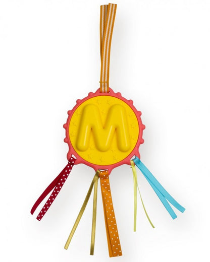 Baby Teething Teether Rattle Shaker - Letter M