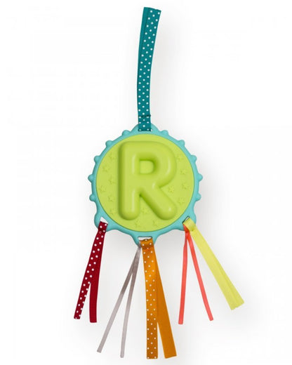 Baby Teething Teether Rattle Shaker - Letter R