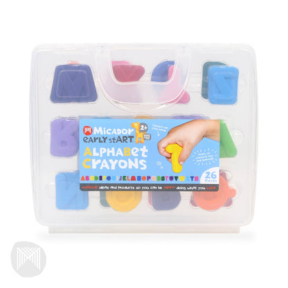 Early stART 26 Pc Alphabet Crayons