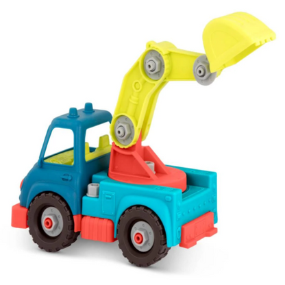 Happy Cruisers - Take-Apart Crane Toy Truck