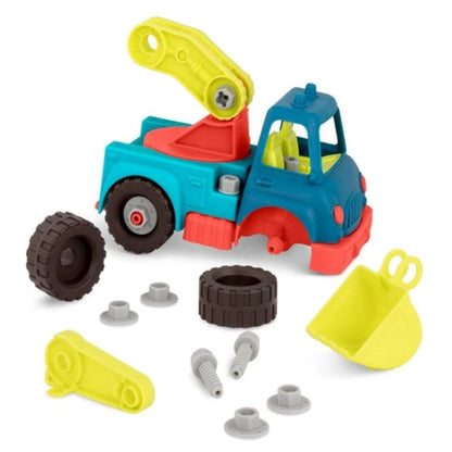 Happy Cruisers - Take-Apart Crane Toy Truck