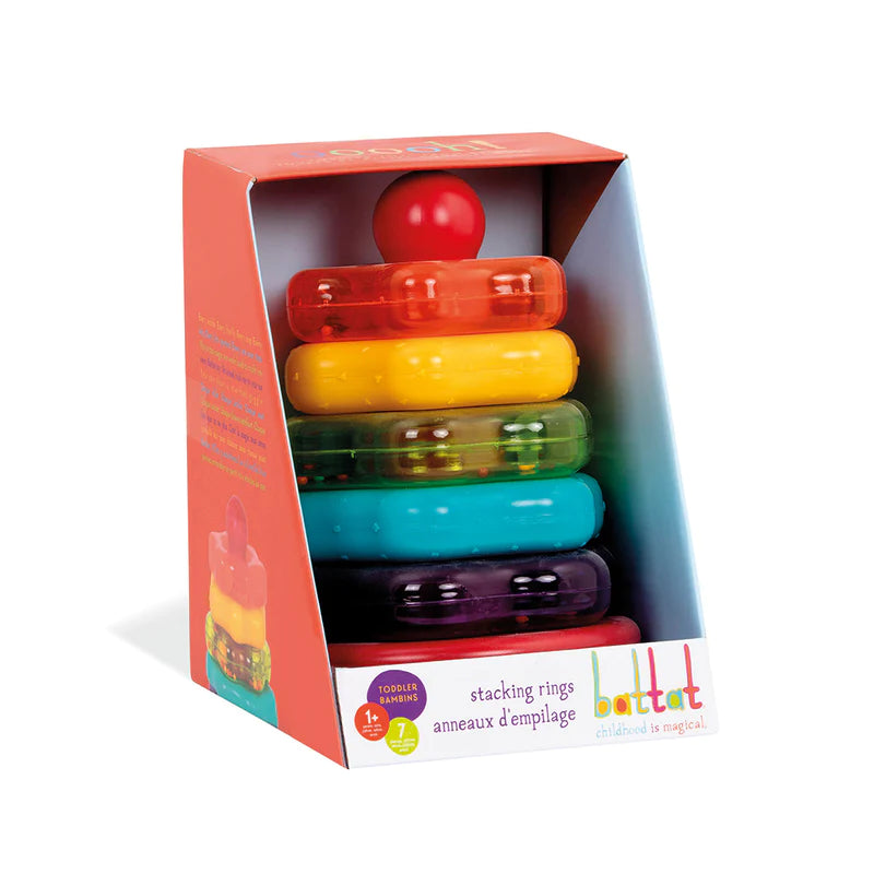 Stacking Rings and Rattle Toy