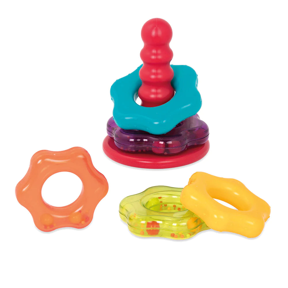 Stacking Rings and Rattle Toy