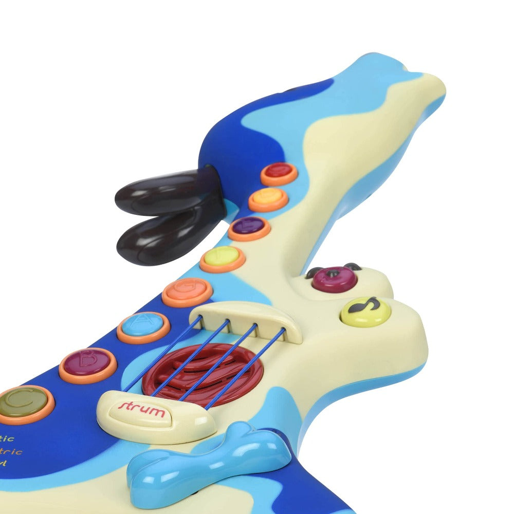 [B. Toys By Battat] Woofer Hound Dog Guitar - Interactive Toy Guitar ...