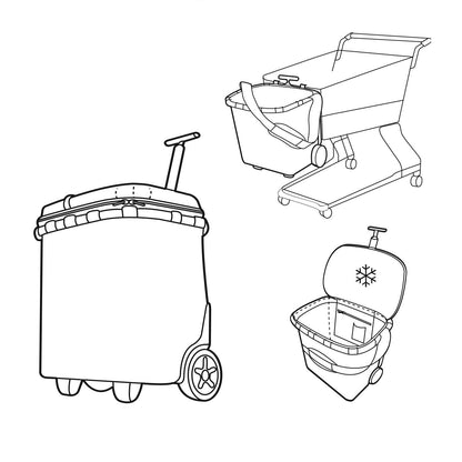 [Reisenthel] Carry Cruiser Shopping / Supermarket / Groceries Trolley